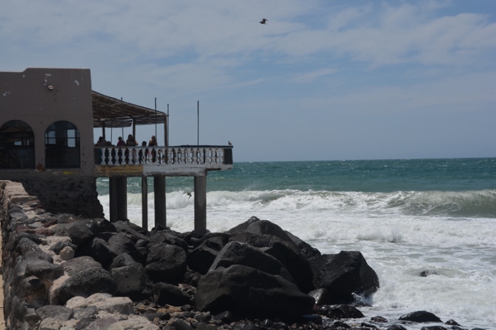 restaurant over the water